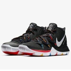NIKE | Kyrie Irving 5 Friends Multicolor High sneakers boys sz 7